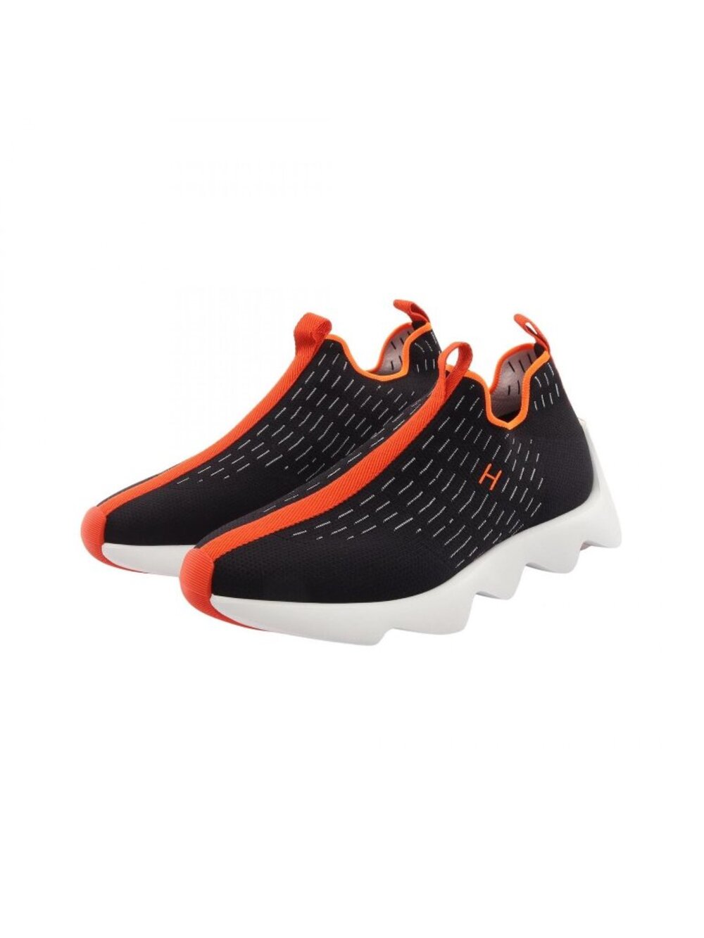 Hermes Slip-on Eclair Fabric Sneakers